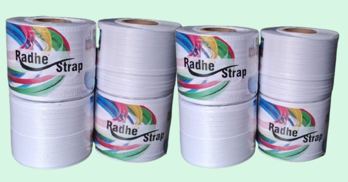 White Virgin Strapping Roll